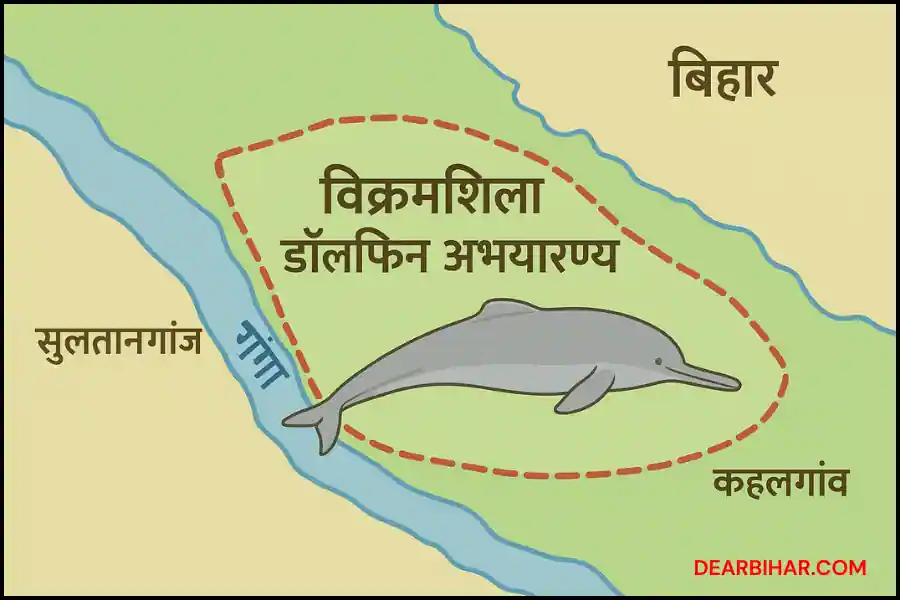 Vikramshila Dolphin Sanctuary Bhagalpur, Bihar